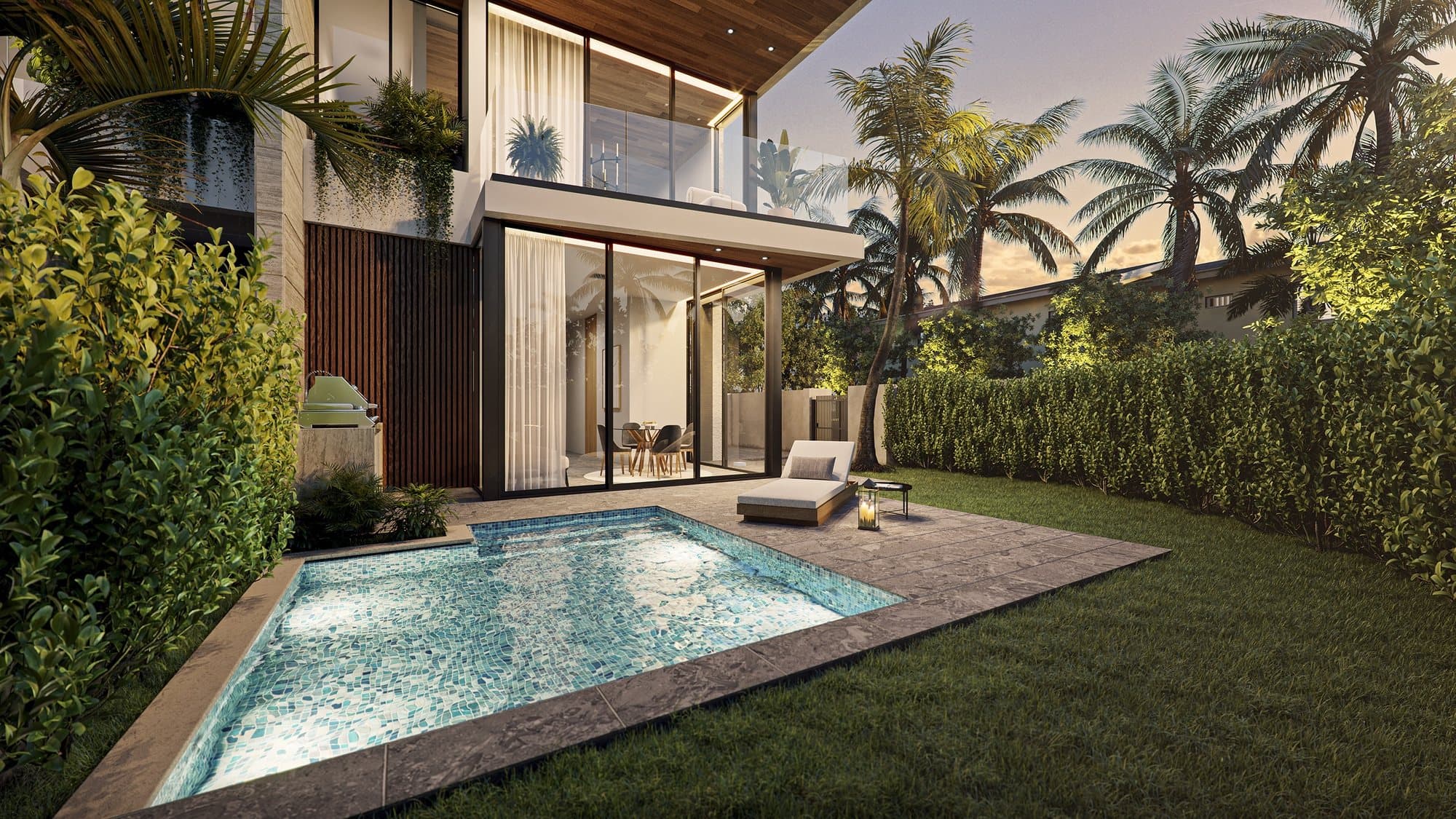Townhouse 1 private pool